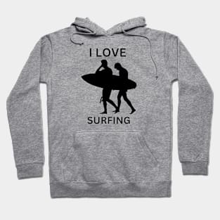 I Love Surfingg Hoodie